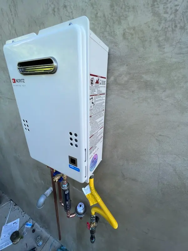 Tankless water heater installation for Compton homes